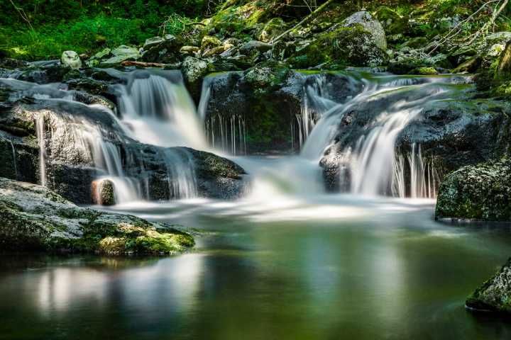 Wasserfall im Bayrischen Wald